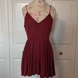 Flowy New Years Eve Romper with Strappy Back